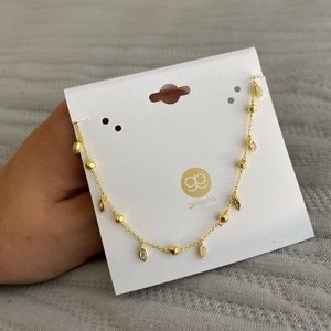 Gorjana opal layered necklace